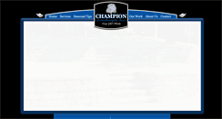 Desktop Screenshot of championlandscapesinc.com